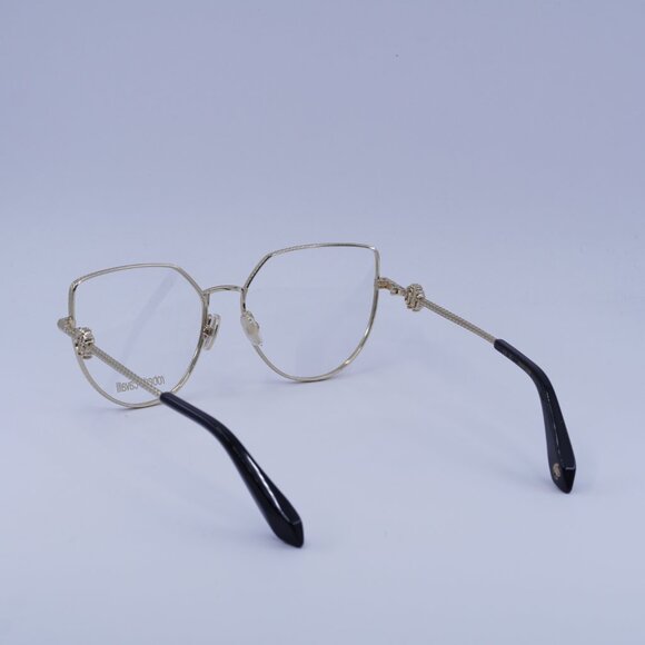 Roberto Cavalli VRC048 0300 Eyeglasses Shiny Rose Gold 56mm Cat Eye Frame - Picture 3 of 11